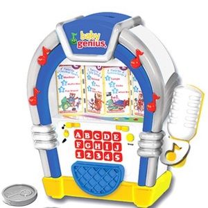 Baby Genius Musical Juke Box Toy songs microphone